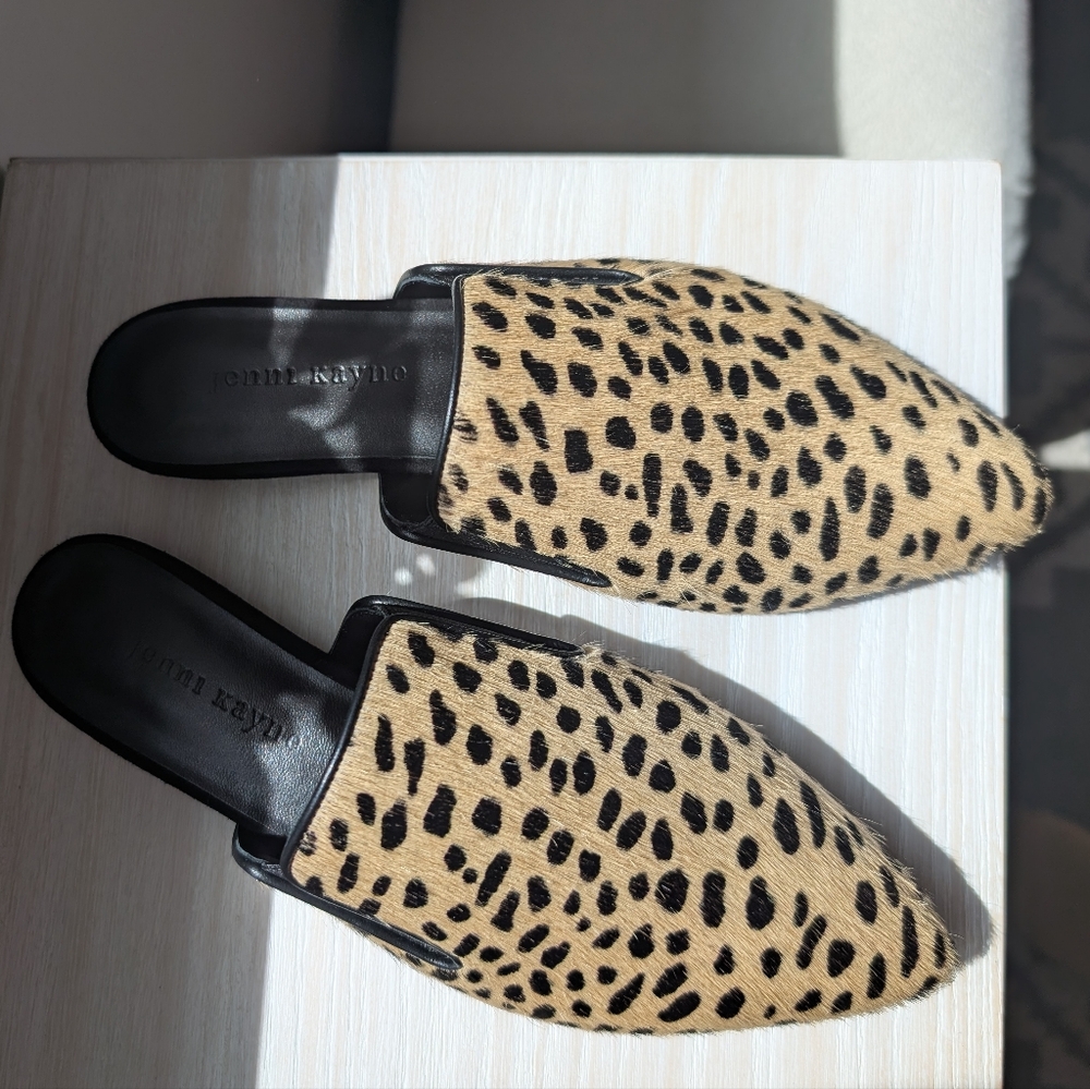 Jenni Kayne Pony Hair Mules (size 8) - Picture 2 of 6